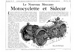 03. Motocyclette et Sidecar