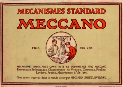 manuel mécanismes standard 1926