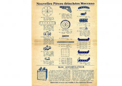 1919 – Nouvelles pièces