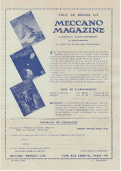 Publicité pour MM  1933