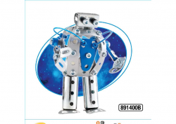 891400B_Blue mini metal robot