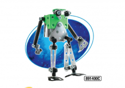 891400C_green mini metal robot