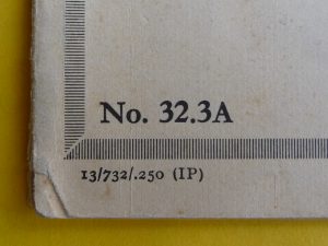 Notice 3A - Juillet 1932 - 250 exemplaires