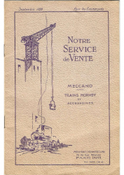 Service de vente 1926