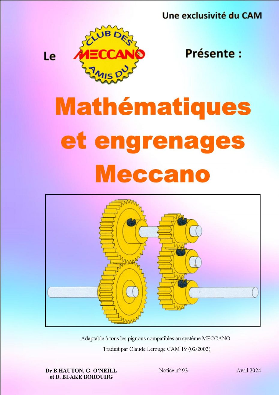MECCANO N°5 + NOTICES QUELQUES MANQUES