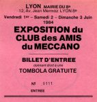 Ticket d'entrée
