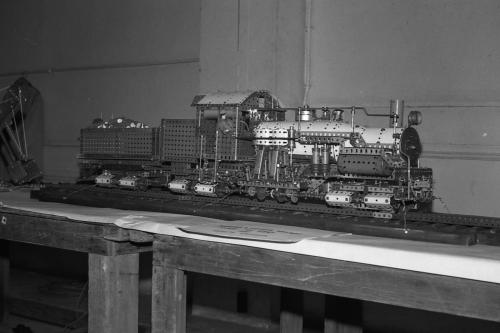 Locomotive Shay à pistons verticaux (M. Creton)