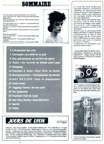 Jours de Lyon mai 1984
