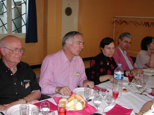 Le banquet : Claude Lerouge, Claude Gobez