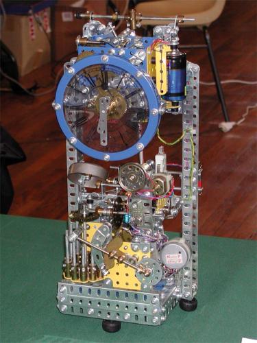 Horloge électrique (modèle Meccano amélioré) de M. Pahin