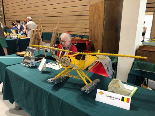 G. Marette : Hydravion de Tintin pour expositions