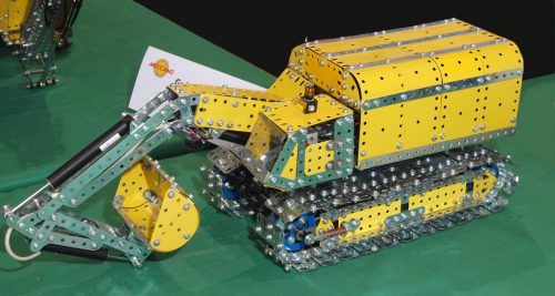 JP Guigal : pelleteuse hydraulique (sur chenilles Metallus)