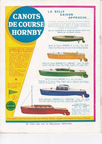 Bateau De Course Hornby Meccano N°0 – Tôle – Jouet Ancien Fonctionnel