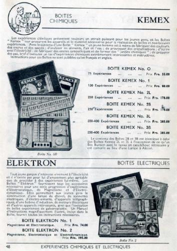 Catalogue de 1933-34 pour la Belgique