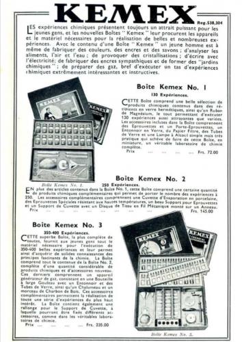 Catalogue de 1937 pour la Belgique