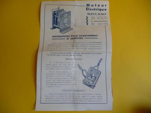 Notice 20 Volts 1949