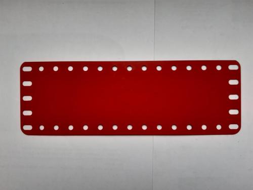 N°195-Meccano MIE-rouge clair-1962 à 1964-15 trous x 5 trous