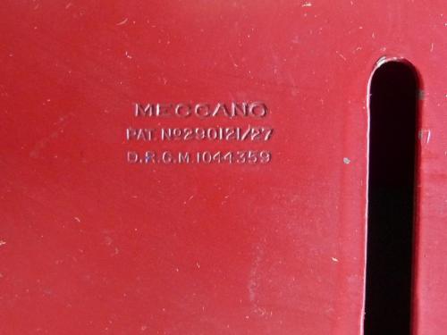 N°167-Meccano Pat DRGM-Vert et rouge