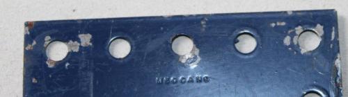 N°196-Meccano haut côté bleu Bleu croisillonné-à partir de 1934