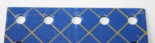 N°196-Meccano haut côté bleu croisillonné-Bleu croisillonné-à partir de 1934