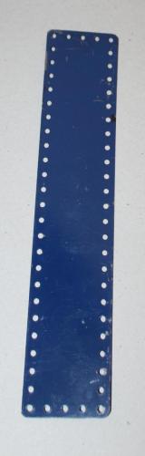 N°197-Sans marquage-Bleu croisillonné-bords arrondis