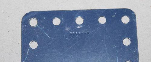 N°197-Meccano haut-côté bleu-Bleu croisillonné