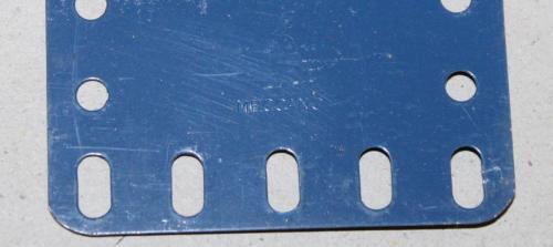 N°197-Meccano bas-bleu foncé