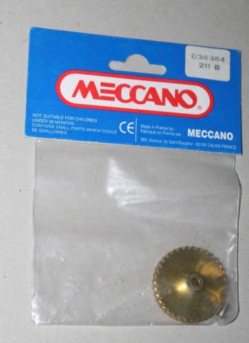 N°211b-Meccano-laiton brillant