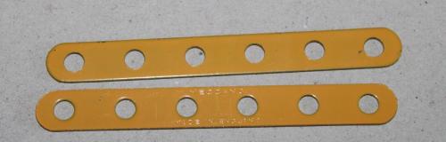 N°235a-Meccano MIE-jaune anglais-1976-bords arrondis