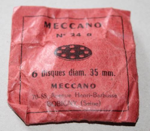 N°24a-Meccano France-x6-rouge
