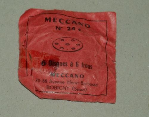 N°24c-Meccano France-x6-rouge