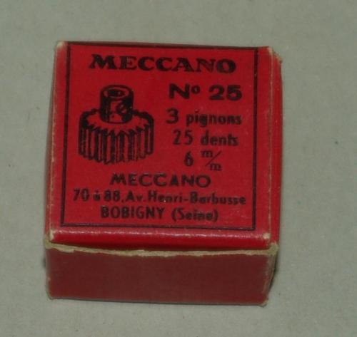 N°25-Meccano France-Double taraudage