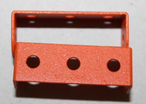 N°48-Grand Meccano bas extérieur-orange grain époxy-boite 4505 2001