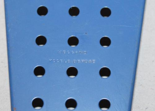 N°54-Meccano Modèle déposé-Bleu