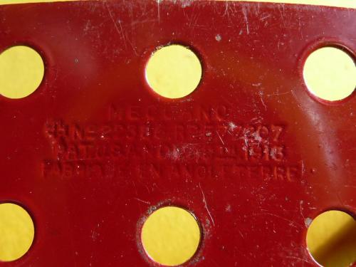 N°54-Meccano Croix Suisse FEA-Rouge-Boite n°6 Liverpool 1929