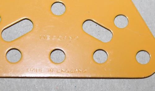 N°76-Meccano MIE-jaune anglais non époxy-1964