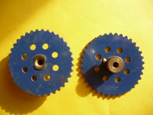 N°95-Meccano France-moyeu Bleu-Boite n°3A de 1933-Paris